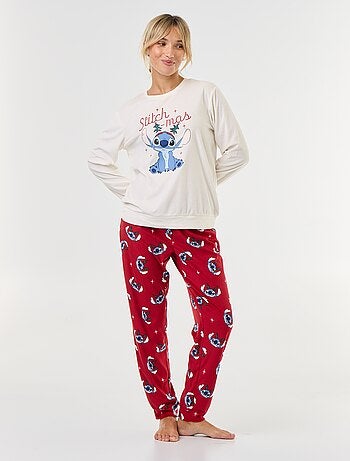 Pijama largo estampado 'Disney' - 2 piezas