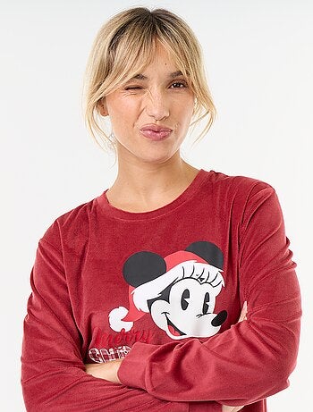 Pijama largo estampado 'Disney' - 2 piezas