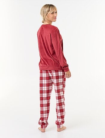 Pijama largo estampado 'Disney' - 2 piezas