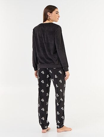 Pijama largo estampado 'Disney' - 2 piezas