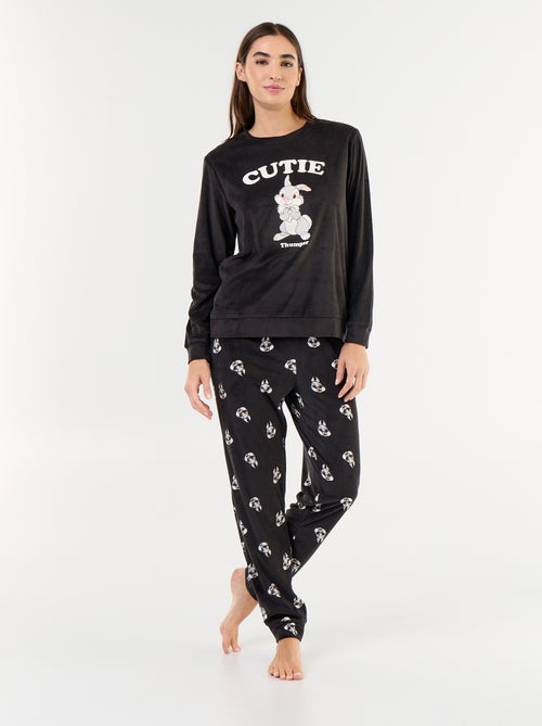 Pijama largo estampado 'Disney' - 2 piezas - Kiabi Pijama largo estampado 'Disney' - 2 piezas - Kiabi