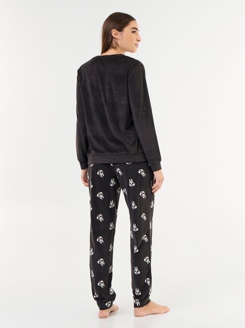 Pijama largo estampado 'Disney' - 2 piezas - Kiabi Pijama largo estampado 'Disney' - 2 piezas - Kiabi