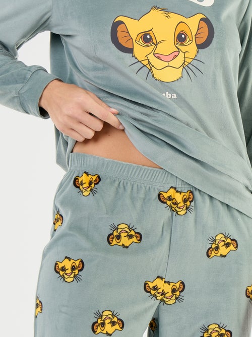 Pijama largo estampado 'Disney' - 2 piezas - Kiabi Pijama largo estampado 'Disney' - 2 piezas - Kiabi
