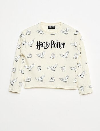 Pijama largo estampado 'Harry Potter' - 2 piezas