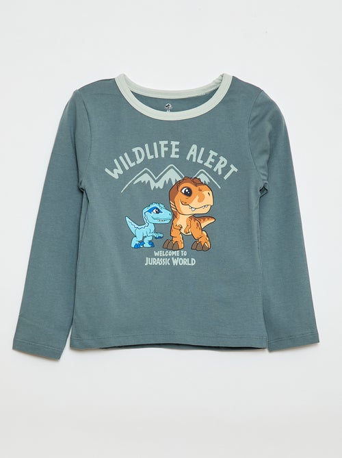 Pijama largo estampado 'Jurassic World' - Kiabi Pijama largo estampado 'Jurassic World' - Kiabi