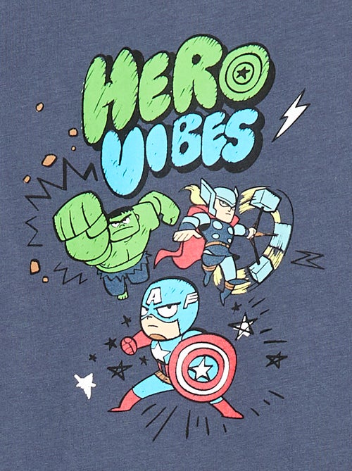 Pijama largo estampado 'Marvel' - Kiabi