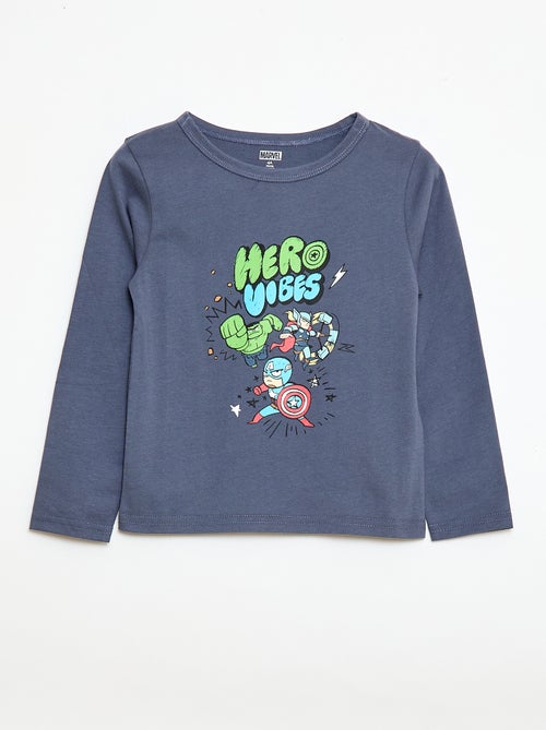 Pijama largo estampado 'Marvel' - Kiabi