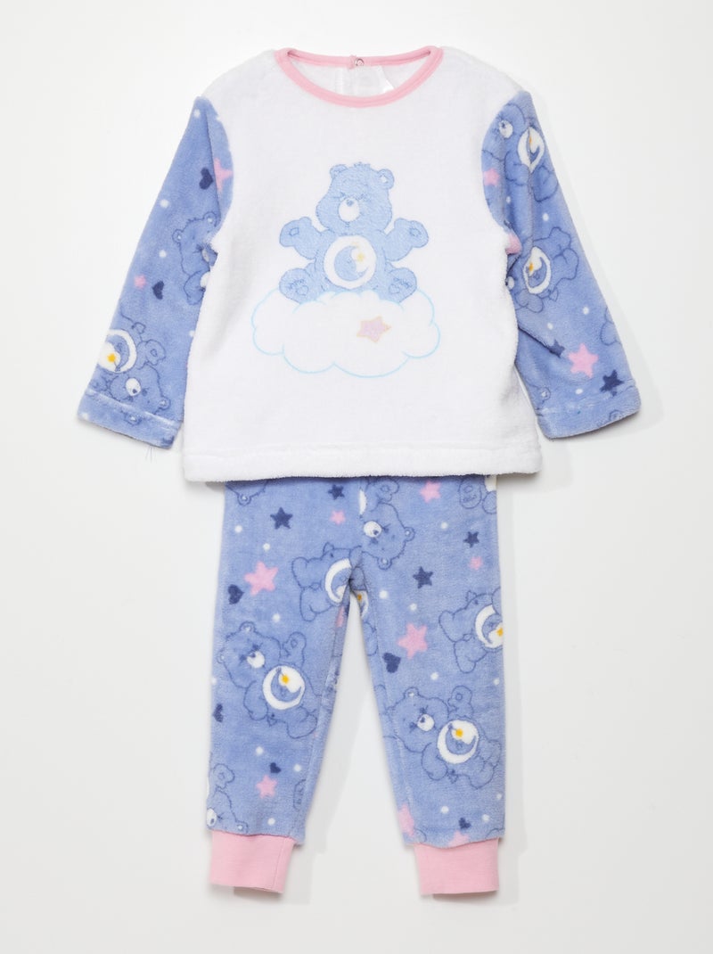 Pijama largo estampado 'Osos amorosos' - 2 piezas PURPURA - Kiabi
