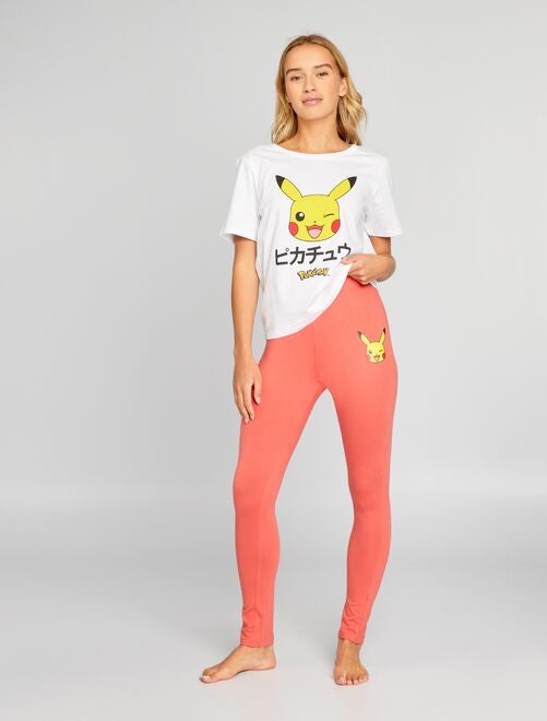 Pijama largo estampado 'Pokémon' - 2 piezas - Kiabi