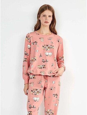 Pijama largo estampado snoopy