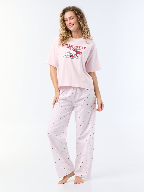 Pijama largo \'Hello Kitty\' - 2 piezas - Kiabi