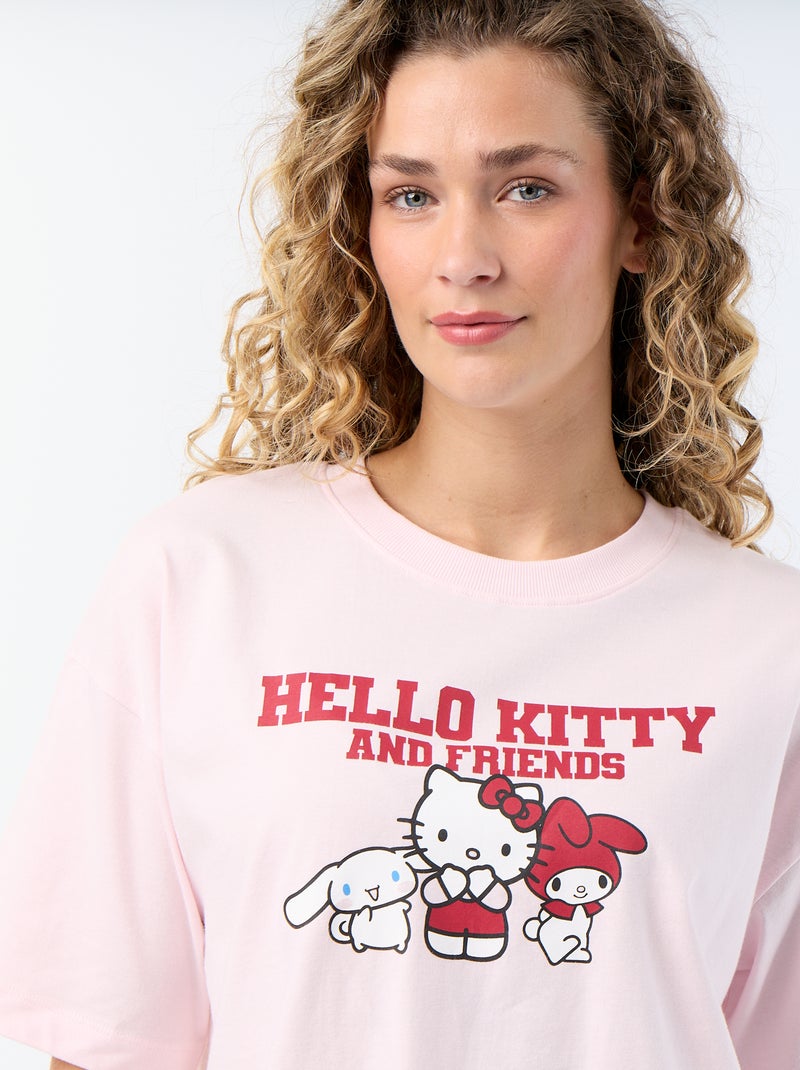 Pijama largo \'Hello Kitty\' - 2 piezas Rosa - Kiabi
