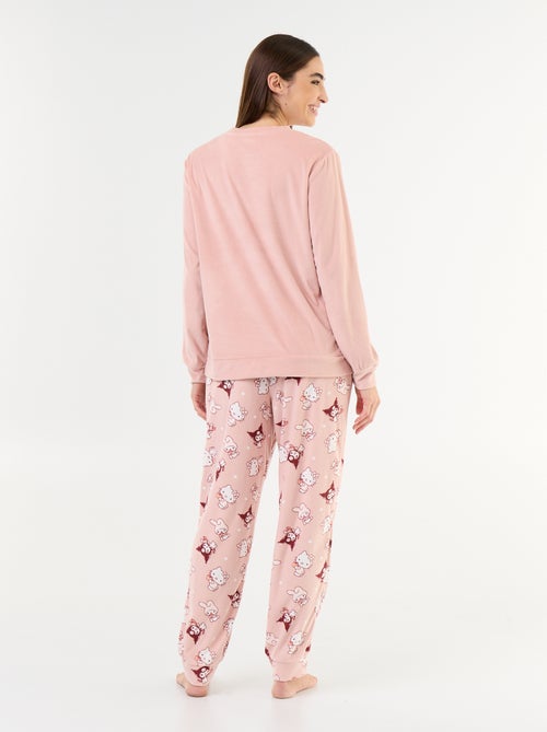 Pijama largo 'Hello Kitty' - 2 piezas - Kiabi Pijama largo 'Hello Kitty' - 2 piezas - Kiabi