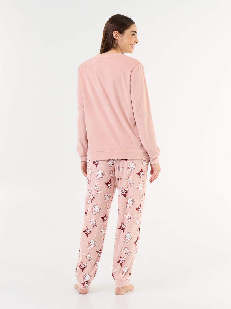 Pijama largo 'Hello Kitty' - 2 piezas Rosa - Kiabi