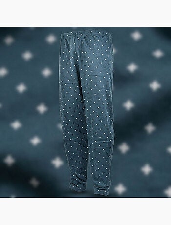Pijama Largo Hombre Botones Cuello Camisa Suave OZABI