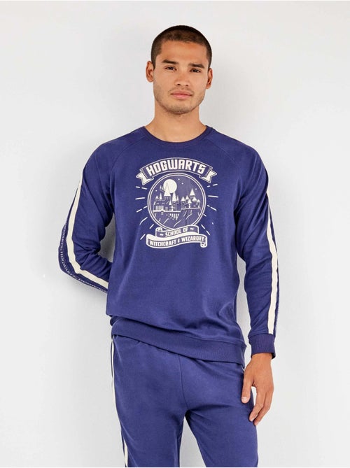 Pijama largo hombre Harry Potter en tejido punto con algodón - Kiabi