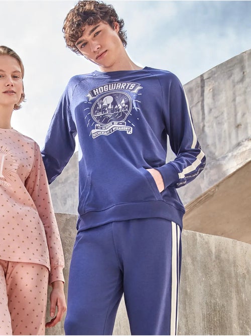 Pijama largo hombre Harry Potter en tejido punto con algodón - Kiabi