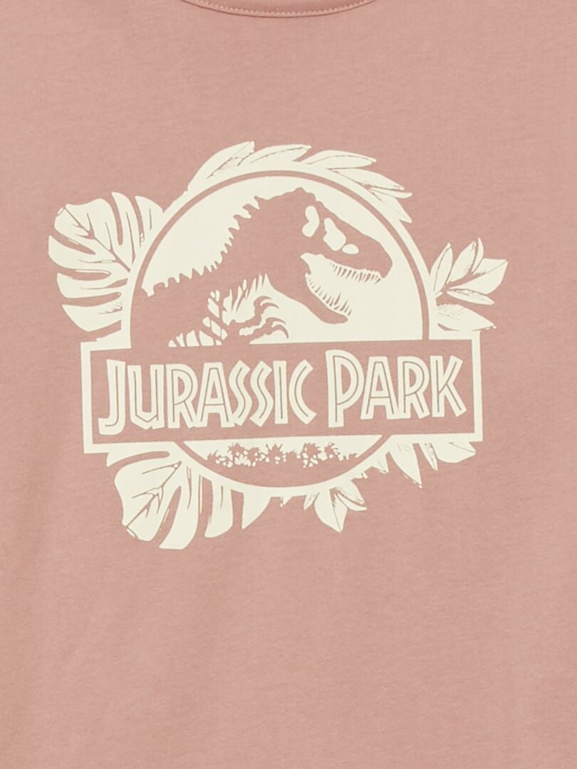 Pijama largo 'Jurassic Park'  - 2 piezas BLANCO - Kiabi