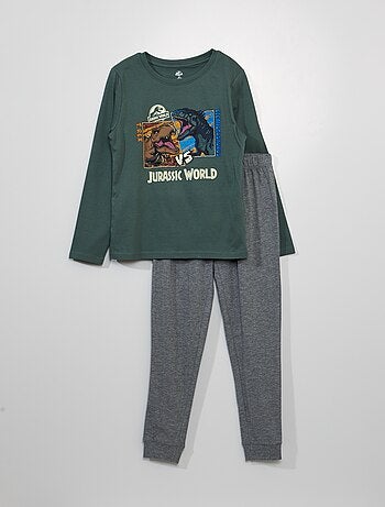 Pijama largo 'Jurassic World' - 2 piezas - Kiabi