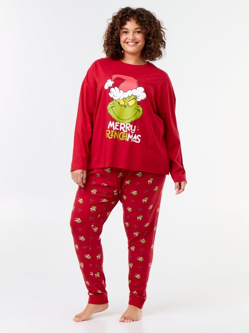 Pijama largo 'Le Grinch' - 2 piezas - Kiabi Pijama largo 'Le Grinch' - 2 piezas - Kiabi