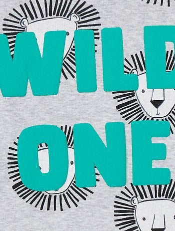 Pijama largo 'león' - Kiabi