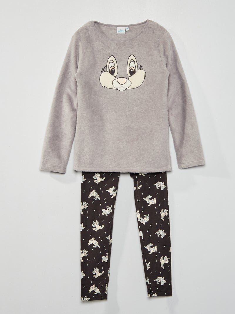 Pijama largo 'Marie' de 'Disney' 2 piezas GRIS - Kiabi
