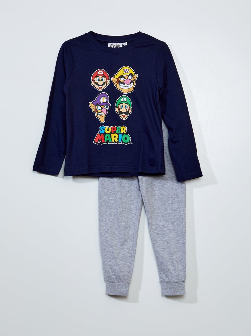 Pijama largo 'Mario' AZUL - Kiabi