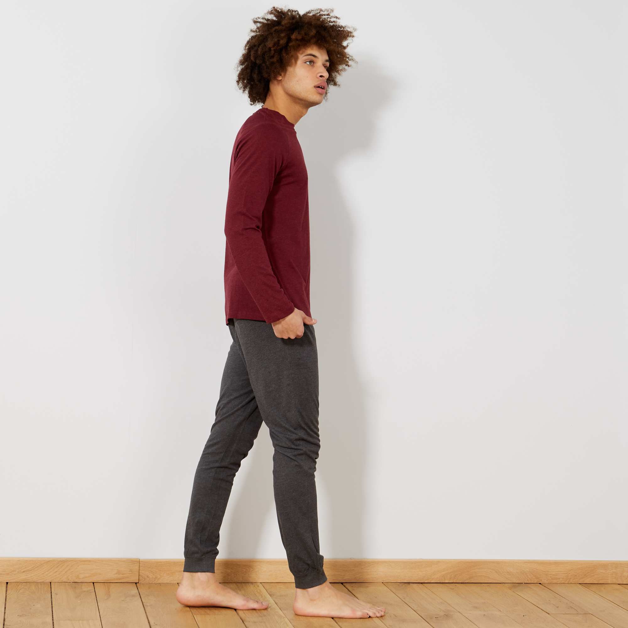 pijama invierno hombre kiabi