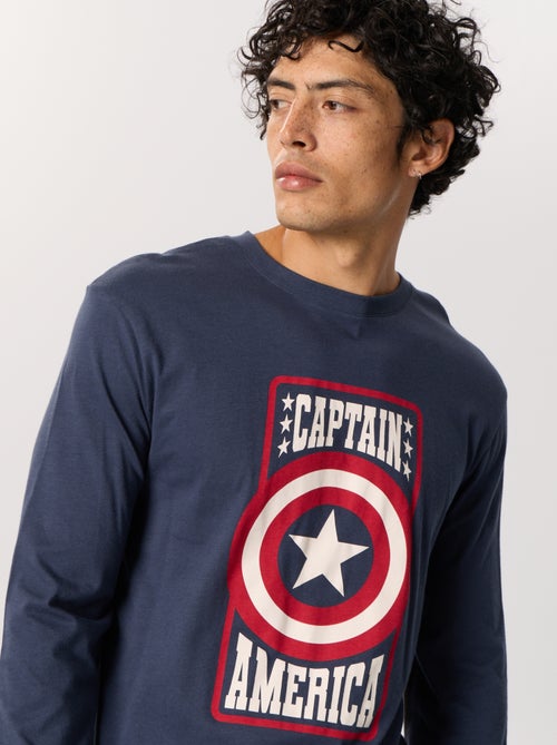 Pijama largo \'Marvel\' - 2 piezas - Kiabi Pijama largo \'Marvel\' - 2 piezas - Kiabi