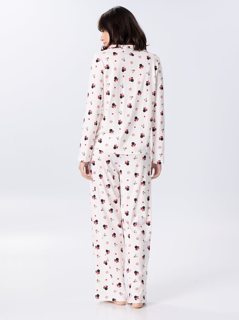 Pijama largo 'Mickey' 'Disney' - 2 piezas Blanco - Kiabi