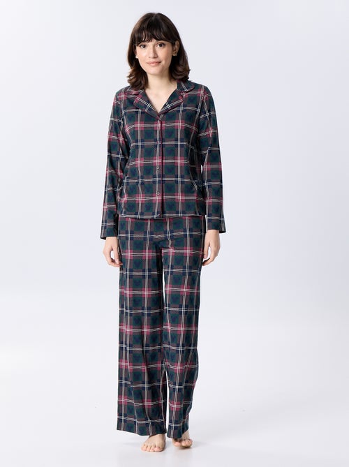 Pijama largo 'Mickey' 'Disney' - 2 piezas - Kiabi Pijama largo 'Mickey' 'Disney' - 2 piezas - Kiabi