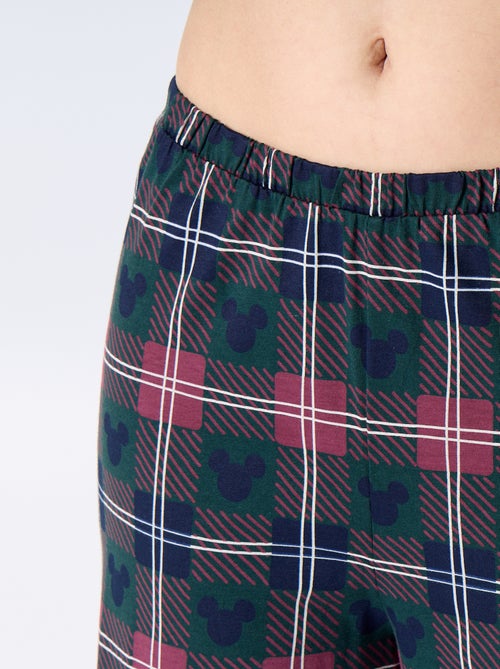 Pijama largo 'Mickey' 'Disney' 'Navidad' - 2 piezas - Kiabi Pijama largo 'Mickey' 'Disney' 'Navidad' - 2 piezas - Kiabi