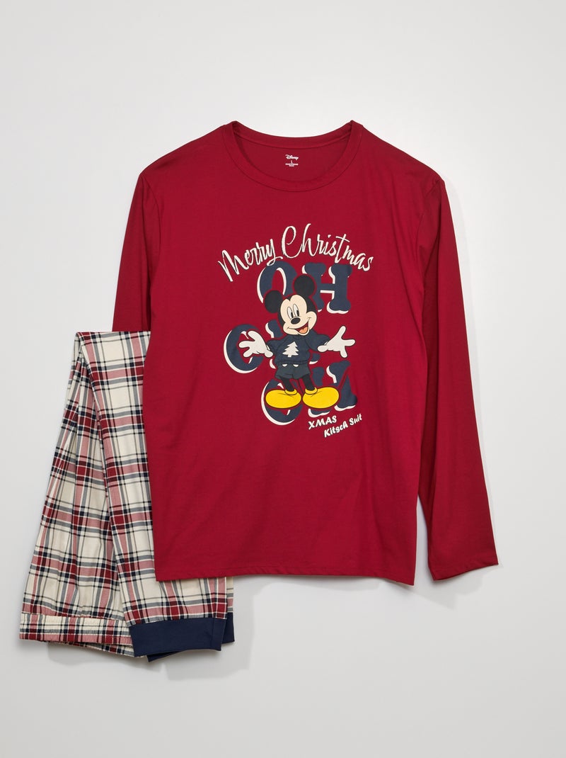 Pijama largo 'Mickey' 'Navidad' - 2 piezas mickey - Kiabi