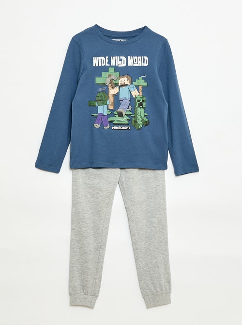 Pijama largo 'Minecraft' - 2 piezas - Kiabi