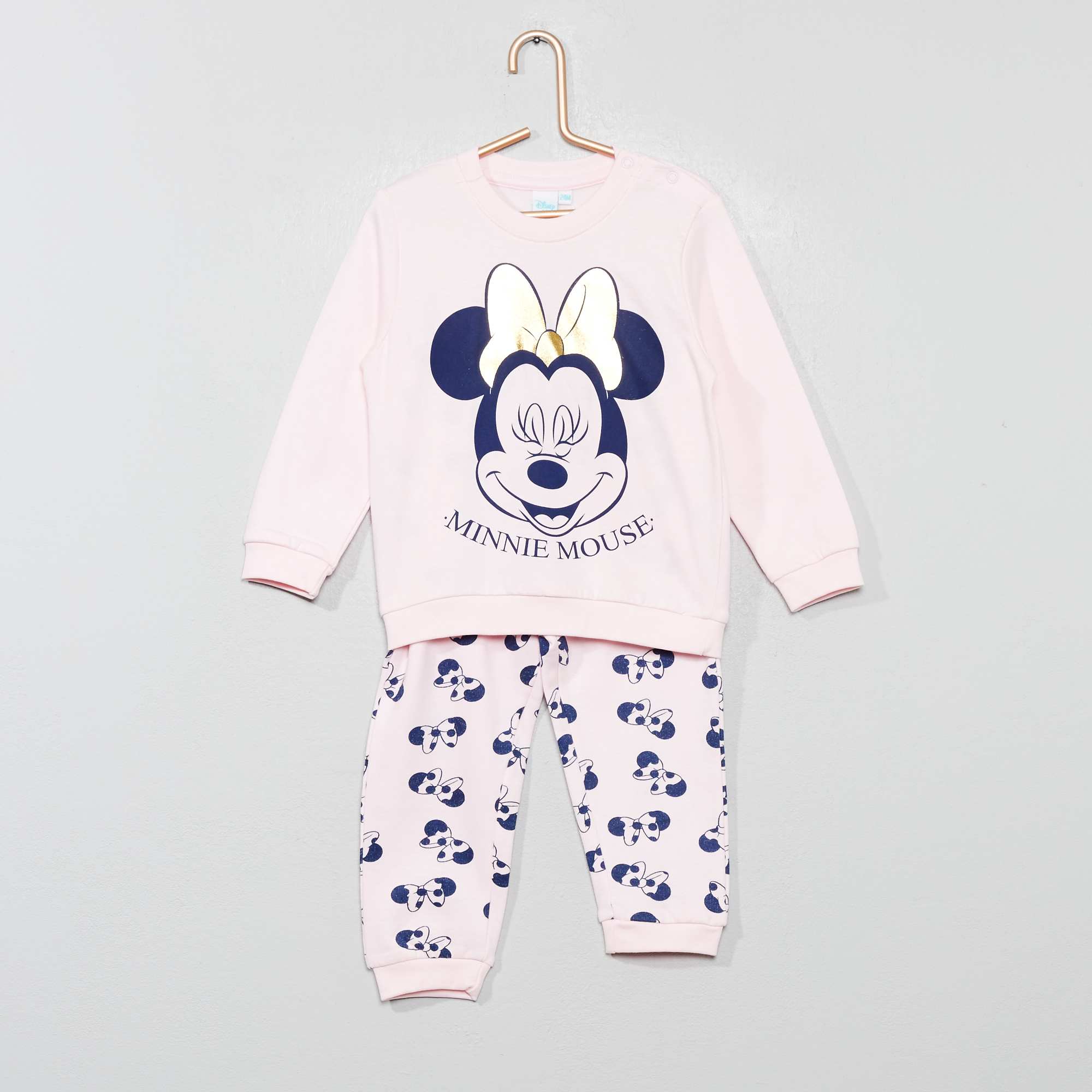 Minnie Mouse bebé-niñas Pijama Largo 