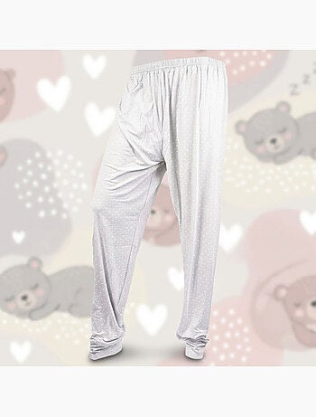 Pijama largo mujer OZABI manga larga