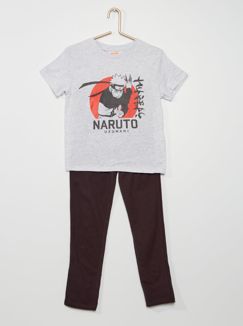 Pijama largo 'Naruto' GRIS - Kiabi
