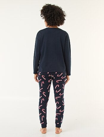 Pijama largo Navidad - 2 piezas