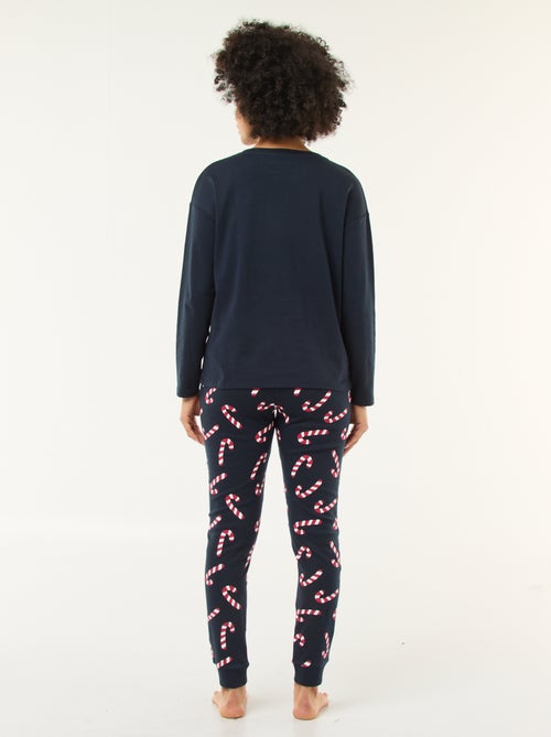 Pijama largo Navidad - 2 piezas - Kiabi