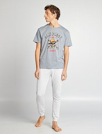 Pijama largo 'One Piece' - 2 piezas