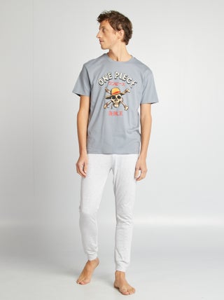 Pijama largo 'One Piece' - 2 piezas