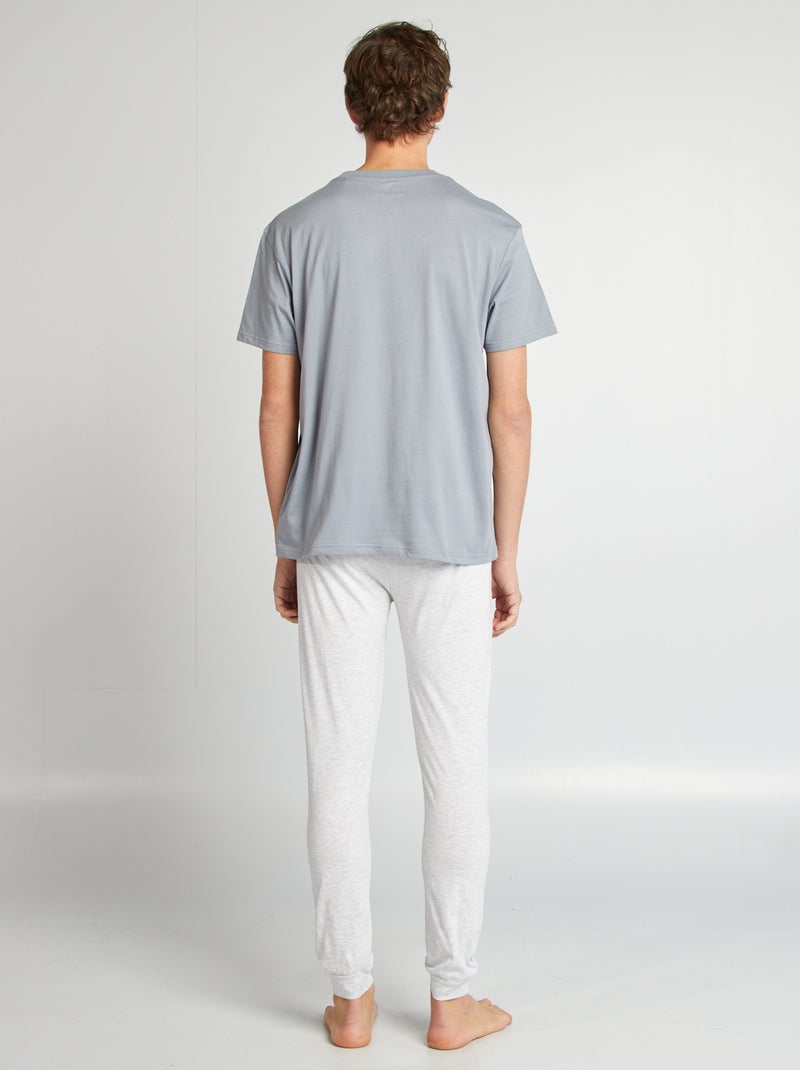 Pijama largo 'One Piece' - 2 piezas GRIS - Kiabi