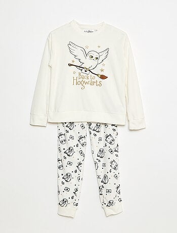 Pijama largo polar 'Harry Potter' - 2 piezas