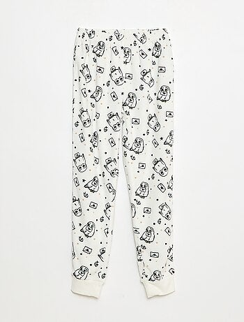 Pijama largo polar 'Harry Potter' - 2 piezas