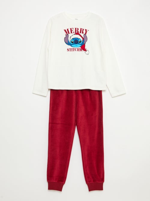 Pijama largo polar 'Stitch' 'Disney' - 2 piezas - Kiabi