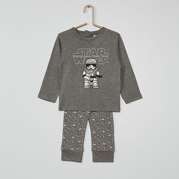 Pijama Largo Star Wars Bebe Nino Gris Kiabi 12 00