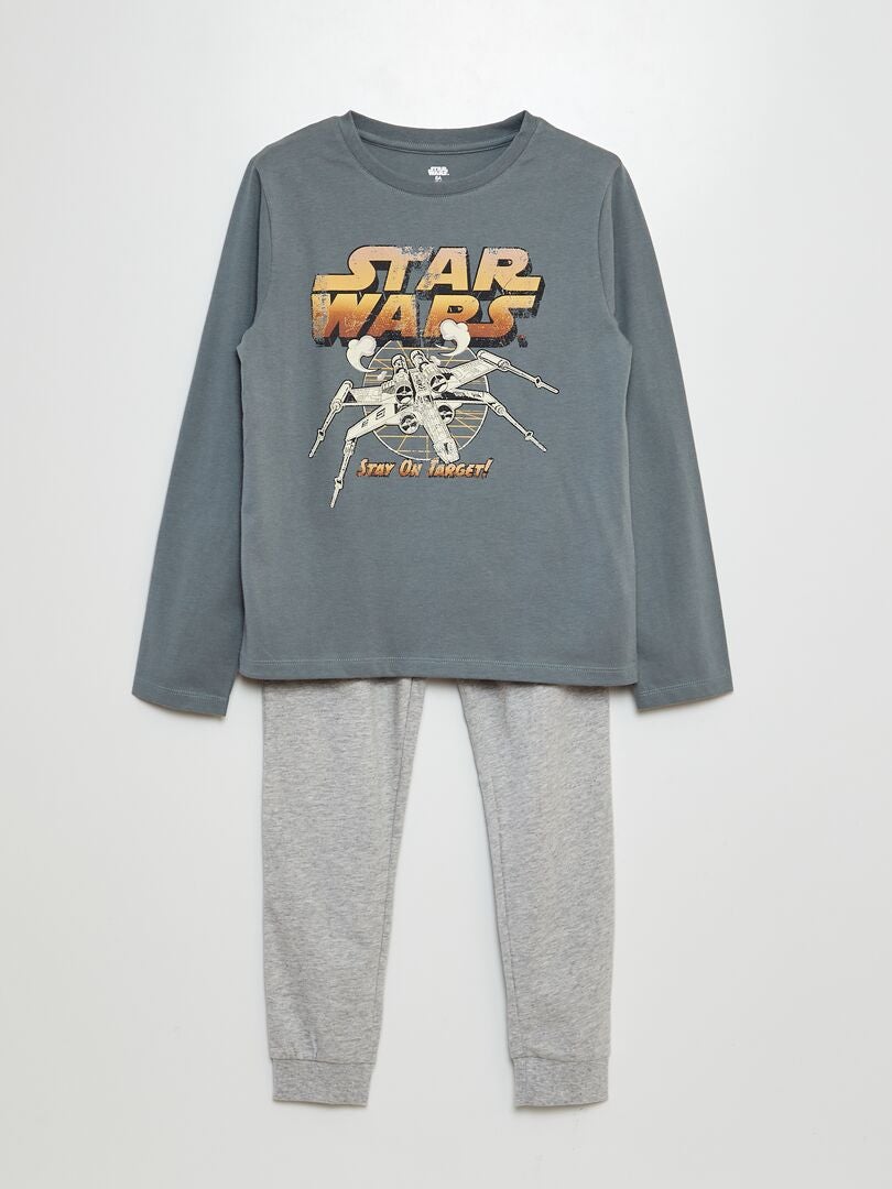 Pijama largo 'Star Wars' VERDE - Kiabi