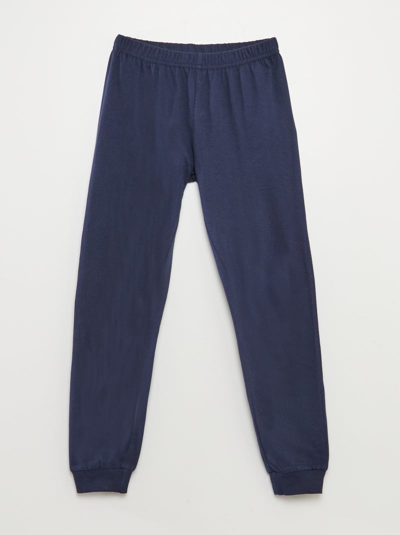 Pijama largo 'Super Mario' 'Nintendo' - 2 piezas AZUL - Kiabi