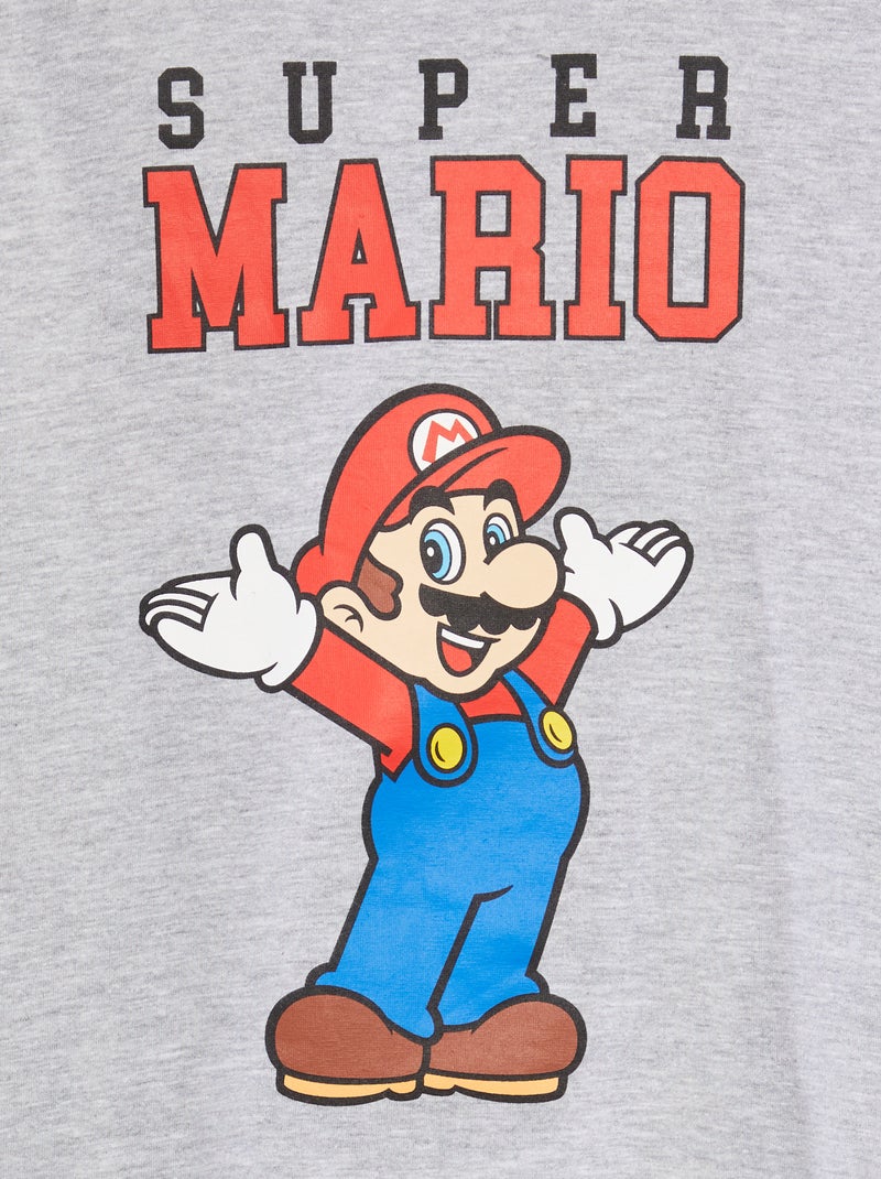 Pijama largo 'Super Mario' 'Nintendo' - 2 piezas AZUL - Kiabi