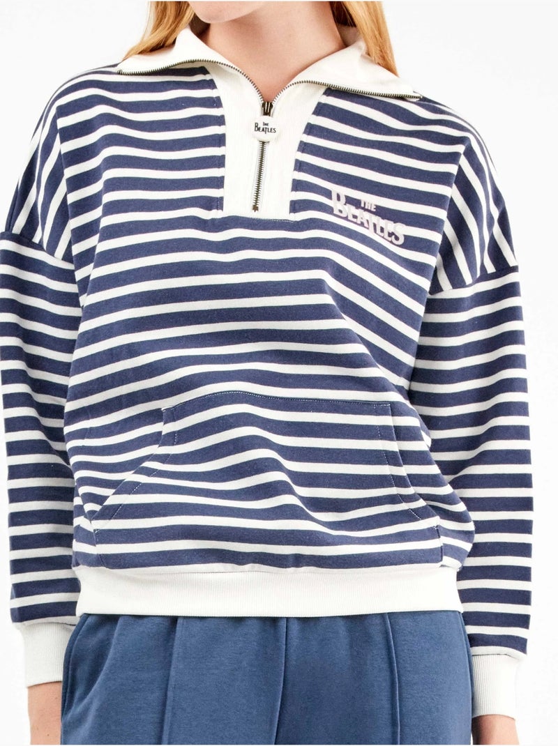 Pijama largo the beatles en tejido felpa con tacto suave interior Multicolor - Kiabi